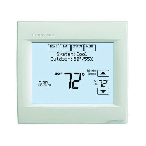 Honeywell TH8320R1003/U VisionPRO 8000 Programmable Thermostat, 18 - 30 VAC, 750 mV