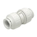 Reliance Worldwide Corporation PEI0436 1" White Twist & Lock Speedfit Coupling