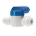 Reliance Worldwide Corporation PPSV041212WP Straight Shut-Off Valve, 3/8 in, Push-Fit, Polypropylene, 150 psi