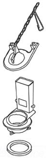 KOHLER K-89827 Flush Valve Assembly, Service