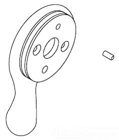 KOHLER K-85725-CP Lever Assy, Mastershower