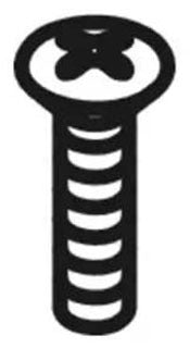 KOHLER K-1008205 Screw, 8-32 X .625, Countersunk, PP - view 1008205