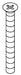 KOHLER K-1012873 Screw, 8-32 X 1.750, Countersunk, PP - view 1012873