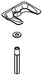KOHLER K-1000536 Hardware Kit, PP - view 1000536