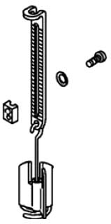 KOHLER K-1001550 Spring/Guide/Rail Sub-Assembly