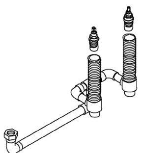 KOHLER K-1001689 Supply Valve Assy. - view 1001689