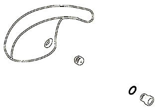 KOHLER K-1001796-CP Handle Kit, PP - view 1001796