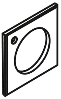 KOHLER K-1002853-G Escutcheon, PP - view 1002853