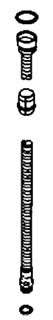 KOHLER K-1003089-CP Hose & Grommet Assembly