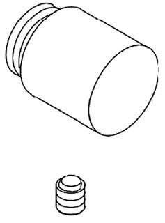 KOHLER K-1003852-BN Cyl Head Kit, Left, PP - view 1003852