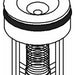 KOHLER K-1005213 Check Valve, 10Mm O.D., PP - view 1005213