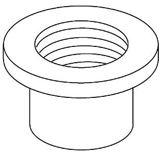 KOHLER K-1006334-CP Escutcheon, PP - view 1006334
