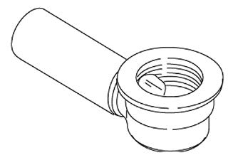 KOHLER K-1007561 Elbow & Tube Sa, Drain, 1.5, PP - view 1007561
