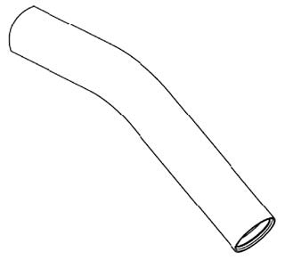 KOHLER K-1007912-CP Spout Subassembly, PP - view 1007912