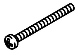 KOHLER K-1007936 Screw, 8-32 X-1.75, PP - view 1007936