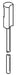 KOHLER K-1008148-CP Lift Rod Assy, PP - view 1008148