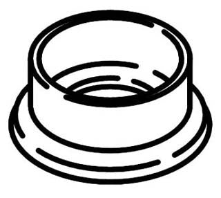 KOHLER K-1009882 Gasket, Molded, PP - view 1009882