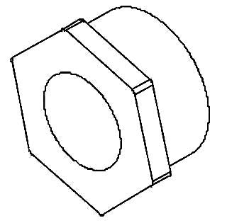 KOHLER K-1013250 Jet Nozzle Nut, PP - view 1013250