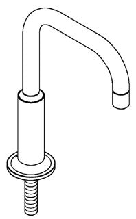 KOHLER K-1013349-CP Assembly-Spout, PP - view 1013349