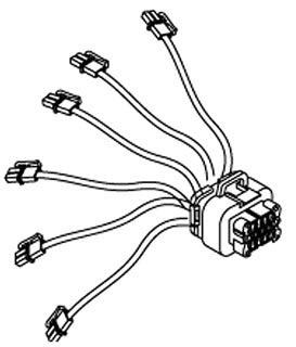 KOHLER K-1015019 Plug Assembly P6-Spa W/Neck & Backjets, PP - view 1015019