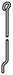 KOHLER K-1015477 Lift Rod