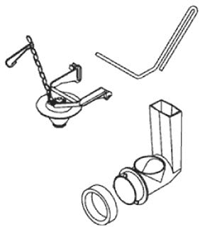 KOHLER K-1016123 Flush Valve Assy Kit, PP - view 1016123