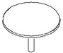KOHLER K-1019021-BN Plug, Waste, PP - view 1019021