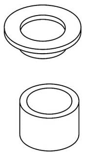 KOHLER K-1019171-CP Drain Spacer Gasket Kit, PP - view 1019171