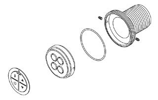 KOHLER K-1020679-A Cover/Cb Assembly, KOHLER Core, PP - view 1020679