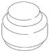 KOHLER K-36635-CP Cap, End