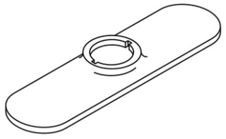 KOHLER K-76697-G Escutcheon S/C Kitchen, PP - view 76697