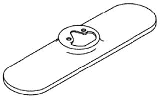 KOHLER K-76698-G Escutcheon, PP - view 76698