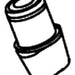 KOHLER K-77448-CP Thumb Nut, PP - view 77448