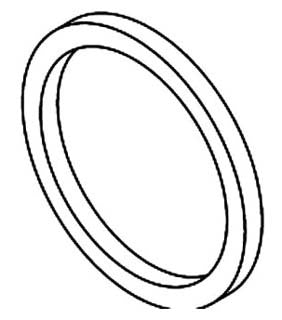 KOHLER K-85860 Gasket, Polyjet
