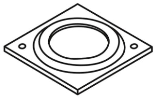 KOHLER K-85983-BV Escutcheon, Bath, PP - view 85983