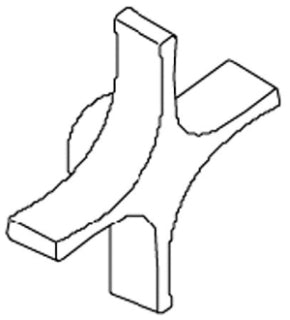 KOHLER K-87819-BN Handle, Large Cross