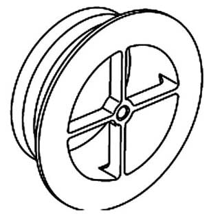 KOHLER K-96708 Flange, Suction, PP - view 96708