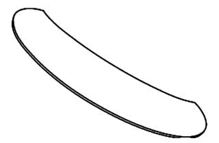 KOHLER K-97558-A Acrylic Plate (White), PP - view 97558