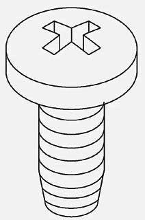 KOHLER K-97879 Screw,#8-32Unc-2A X .375, PP - view 97879