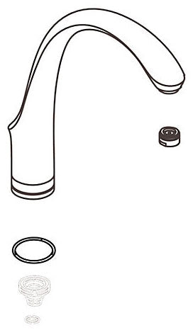 KOHLER K-1059392-CP Spout Kit