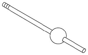 KOHLER K-1063326-G Drain Rod Assembly, Short