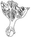 KOHLER Leg, Back Left