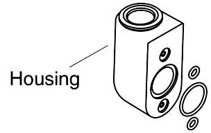 KOHLER K-1048756 Switch, Housing M27X1.5
