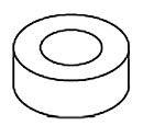 KOHLER K-1052892-A Washer, .13" Plain - Nylon