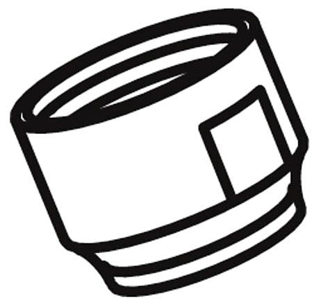 KOHLER K-1151438 Shower Arm Nut