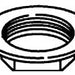 KOHLER K-20496-BC Lock Nut, 1 1/16-20 Uns