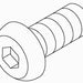 KOHLER K-33625-BC Screw #10-24 X 7/16 X.437
