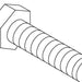 KOHLER K-35227 Screw,  .250-20 X 1.00, Hex