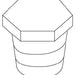 KOHLER K-35622-RP Plug, Standard, 3/8 Ip