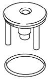KOHLER K-20650 Stopper Assembly